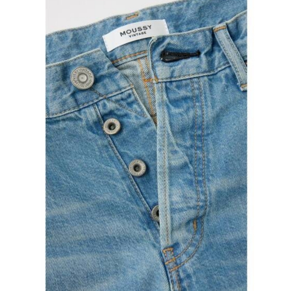 NWT- MOUSSY VINTAGE MV Goulds Straight Leg Light Blue Jean Women's Size 27 - Picture 7 of 14